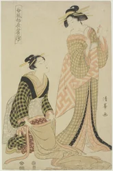 Modische Frau beim Ankleiden, Oktober 1806